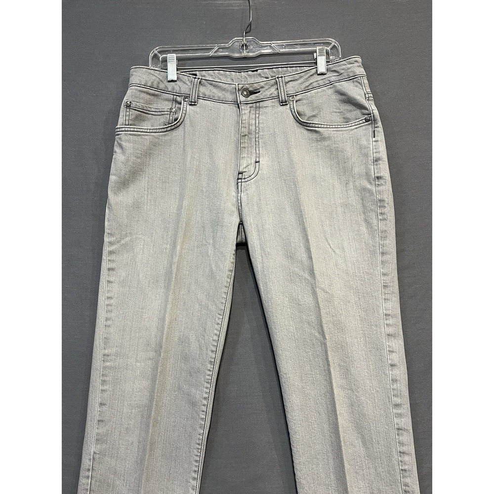 Patagonia Jeans Men's 34x31 Gray Straight Leg Stretch Denim Pants Light Wash - Picture 2 of 15